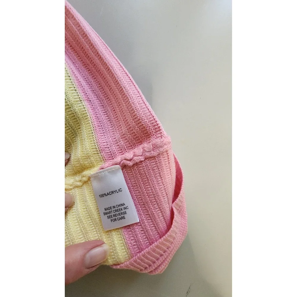 The Storm Cellar Sweater‎ Womens Medium Rainbow NWT